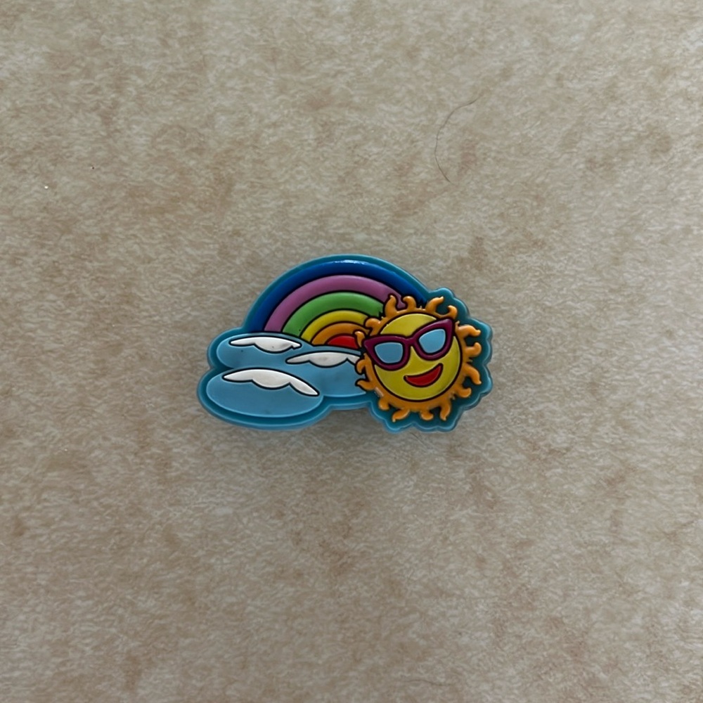 Rainbow with Sun Jibbitz